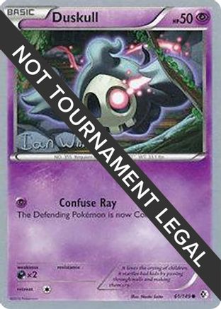 Duskull - 2013 (Ian Whiton) 061  World Championship Decks - Common