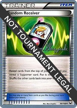 Random Receiver - 2013 (Jason Klaczynski) 099  World Championship Decks - Uncommon
