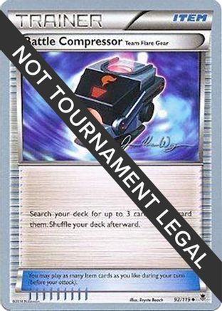 Battle Compressor (Team Flare Gear) - 2015 (Jacob Van Wagner) 092  World Championship Decks - Uncommon