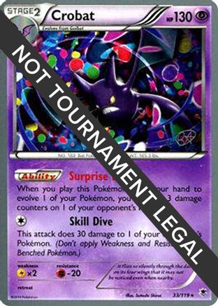 Crobat - 2015 (Rowan Stavenow) 033  World Championship Decks - Rare