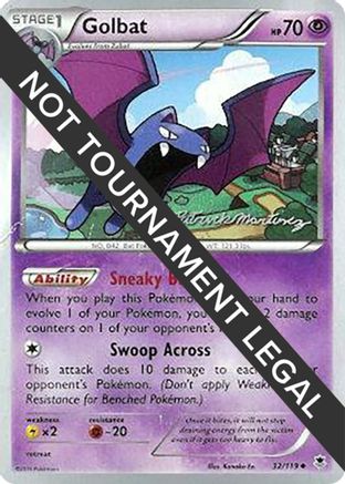 Golbat - 2015 (Patrick Martinez) 032  World Championship Decks - Uncommon