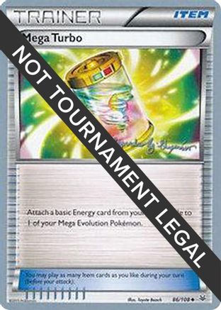 Mega Turbo - 2015 (Alejandro Ng-Guzman) 086  World Championship Decks - Uncommon