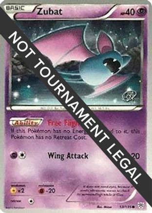 Zubat - 2015 (Rowan Stavenow) 053  World Championship Decks - Common