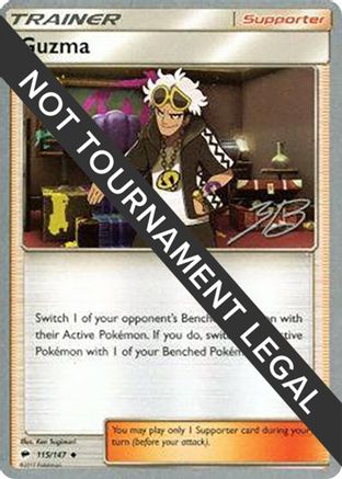 Guzma - 2017 (Zachary Bokhari) 115  World Championship Decks - Uncommon