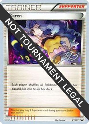 Karen - 2017 (Zachary Bokhari) XY177  World Championship Decks - Common