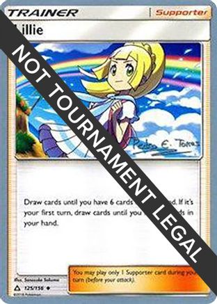Lillie - 2018 (Pedro Eugenio Torres) 125  World Championship Decks - Uncommon