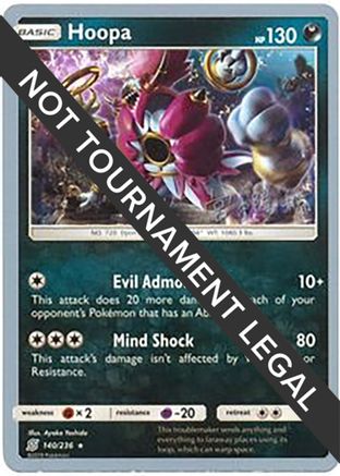 Hoopa - 2019 (Haruki Miyamoto) 140  World Championship Decks - Holo Rare