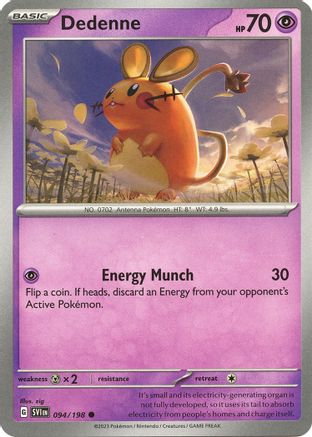Dedenne 094/198  SV01 Scarlet & Violet Base Set - Common