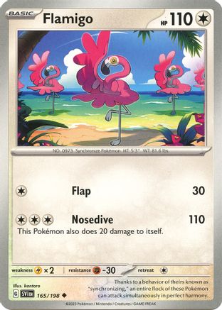 Flamigo 165/198  SV01 Scarlet & Violet Base Set - Uncommon