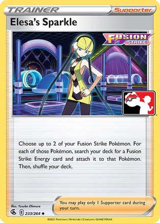 Elesa's Sparkle 233  Prize Pack Series Cards - Uncommon