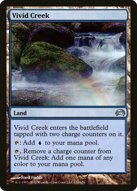 Vivid Creek (PC2-131) - Planechase 2012 Foil