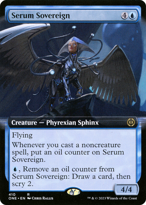 Serum Sovereign (Extended Art) (ONE-410) - Phyrexia: All Will Be One: (Extended Art) Foil