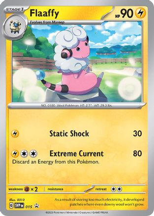 Flaaffy 015  SV Scarlet & Violet Promo Cards - Promo
