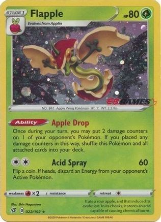 Flapple 022/192  - Holofoil Miscellaneous Cards & Products - Promo