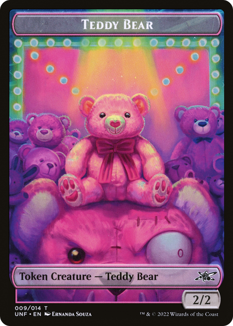 Teddy Bear Token (UNF-009) - Unfinity Tokens