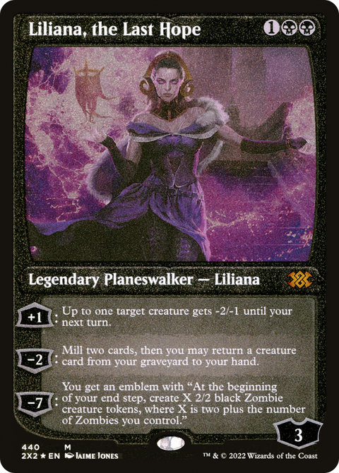 Liliana, the Last Hope (2X2-440) - Double Masters 2022 Foil