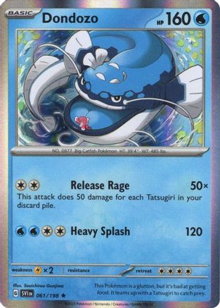 Dondozo 061/198  - Holofoil Miscellaneous Cards & Products - Rare