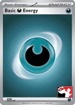 Basic Darkness Energy 007  - Holofoil Prize Pack Series Cards - Common