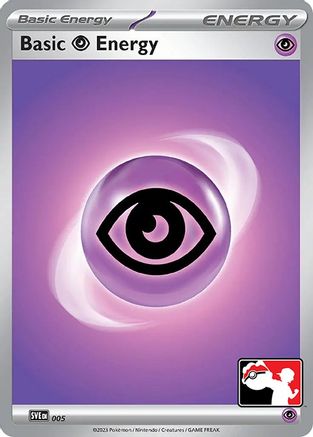 Basic Psychic Energy 005  - Holofoil Prize Pack Series Cards - Common