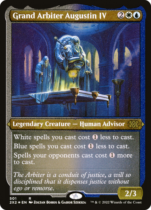 Grand Arbiter Augustin IV (2X2-501) - Double Masters 2022 Foil