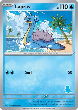 Lapras  My First Battle - Unconfirmed
