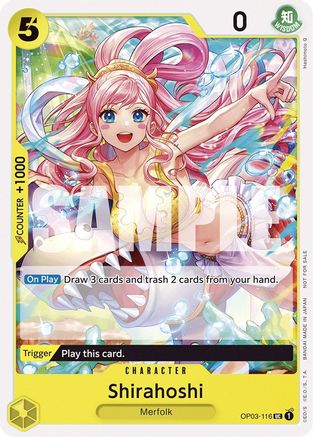 Shirahoshi (Tournament Pack Vol. 6) (OP03-116) - One Piece Promotion Cards