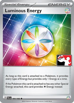 Luminous Energy 191/193  - Holofoil Prize Pack Series Cards - Uncommon