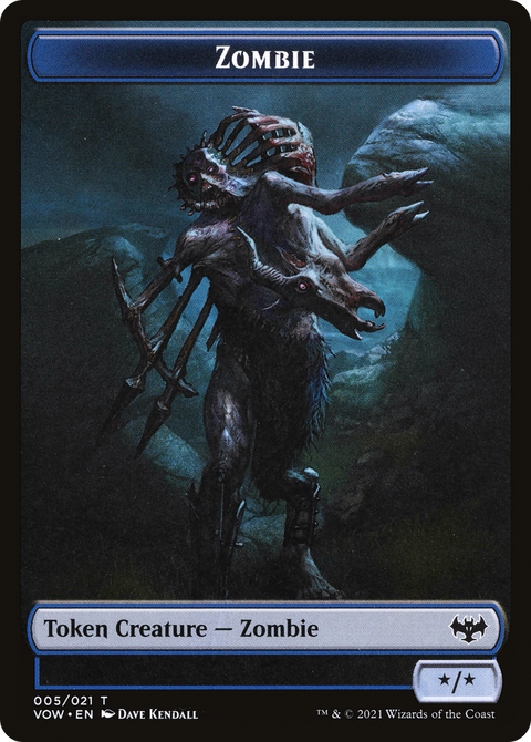 Zombie Token (005) (VOW-005) - Innistrad: Crimson Vow Tokens