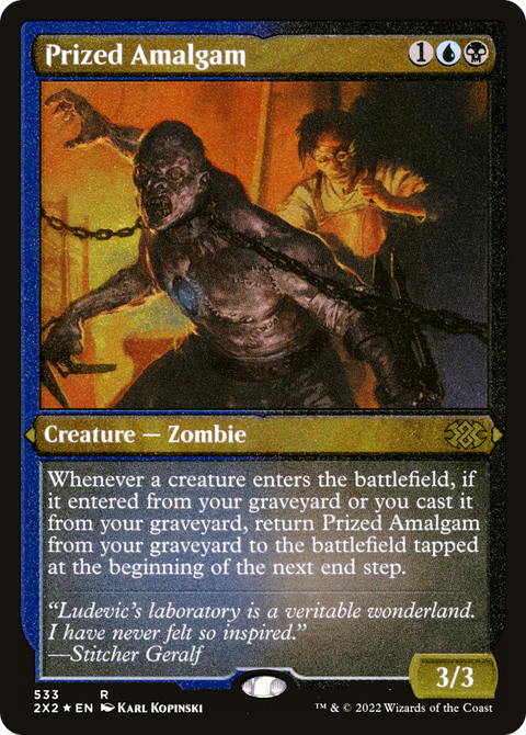 Prized Amalgam (2X2-533) - Double Masters 2022 Foil
