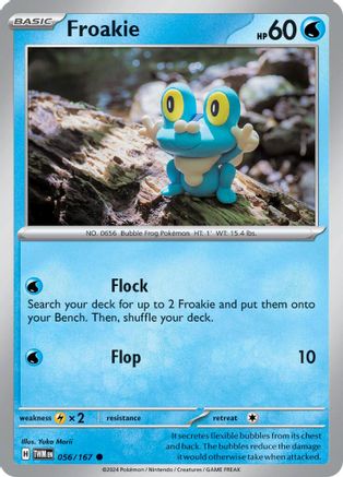 Froakie 056/167  SV06 Twilight Masquerade - Common