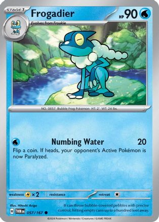 Frogadier 057/167  SV06 Twilight Masquerade - Common