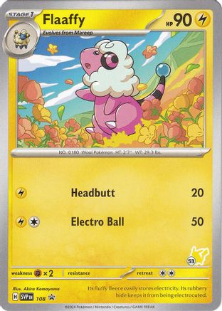 Flaaffy - Pikachu 53 108  Battle Academy 2024 - Promo