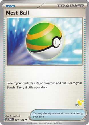 Nest Ball - Pikachu 44 181/198  Battle Academy 2024 - Uncommon