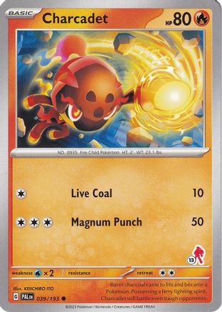 Charcadet - Armarouge 13 039  Battle Academy 2024 - Common