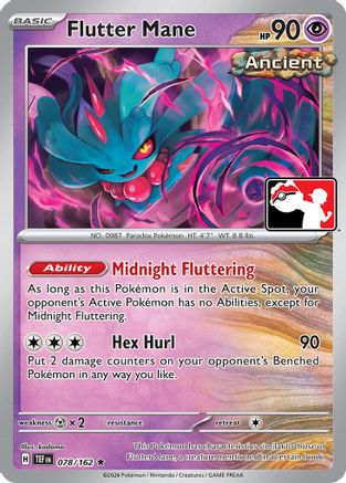 Flutter Mane 078/162  Prize Pack Series Cards - Rare