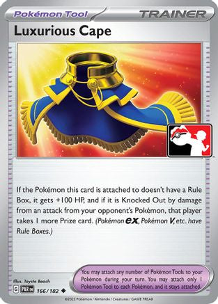 Luxurious Cape 166/182  Prize Pack Series Cards - Uncommon