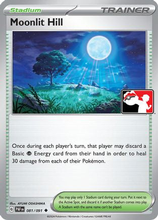 Moonlit Hill 081/091  - Holofoil Prize Pack Series Cards - Uncommon