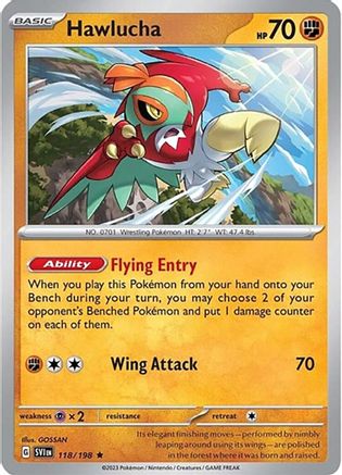 Hawlucha 118/198  Deck Exclusives - Rare