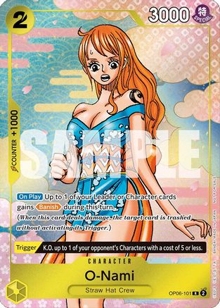 O-Nami (Event Pack Vol. 5) (OP06-101) - One Piece Promotion Cards Foil