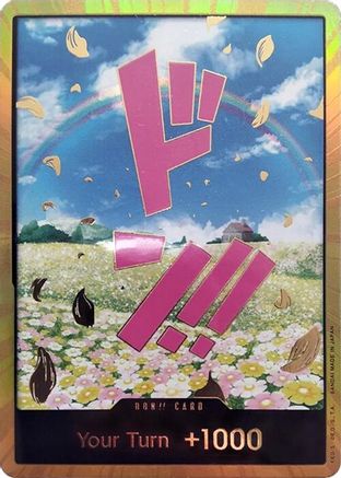 DON!! Card (Rebecca) (Gold) - Premium Booster -The Best- Foil