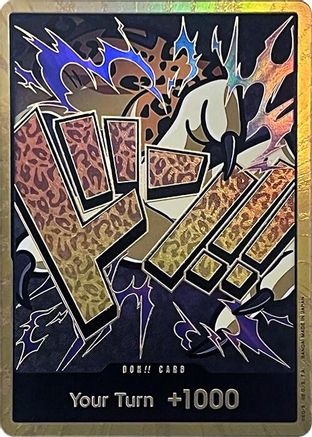 DON!! Card (Rob Lucci) (Gold) - Premium Booster -The Best- Foil