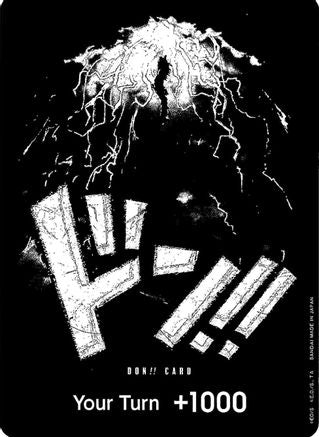 DON!! Card (Kaido) - Premium Booster -The Best- Foil