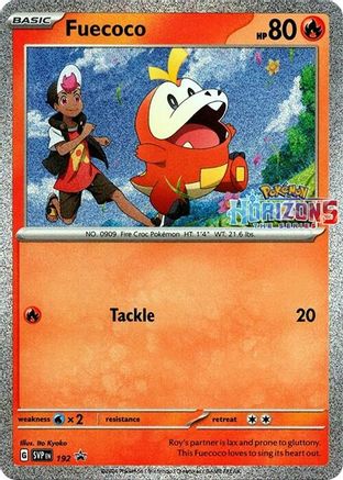 Fuecoco 192  SV Scarlet & Violet Promo Cards - Promo