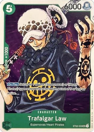 Trafalgar Law (ST02-009) - Revision Pack Cards Foil