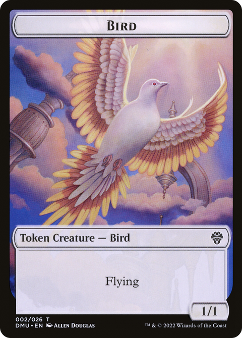 Bird Token (002) (DMU-002) - Dominaria United Tokens