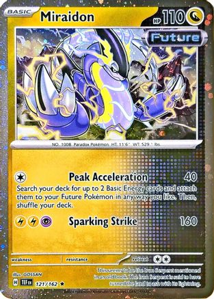 Miraidon 121/162  - Holofoil Miscellaneous Cards & Products - Promo