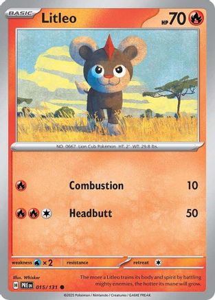 Litleo 015/131  SV Prismatic Evolutions - Common