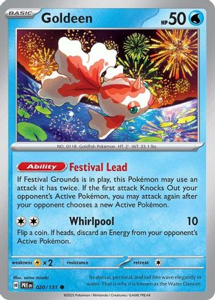 Goldeen 020/131  SV Prismatic Evolutions - Common