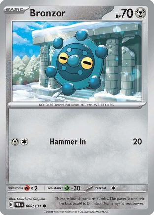 Bronzor 066/131  SV Prismatic Evolutions - Common
