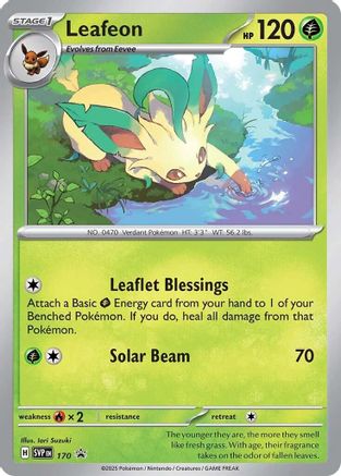 Leafeon 170  - Holofoil SV Scarlet & Violet Promo Cards - Promo